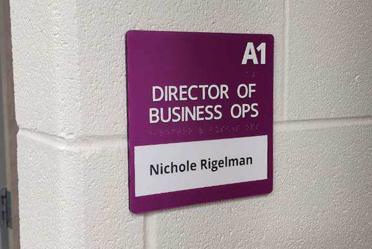 interior signs